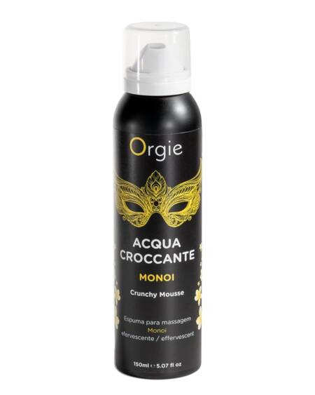 ESPUMA DE MASSAGEM CRACKELING ACQUA CROCCANTE MONÖI 150ML ORGIE