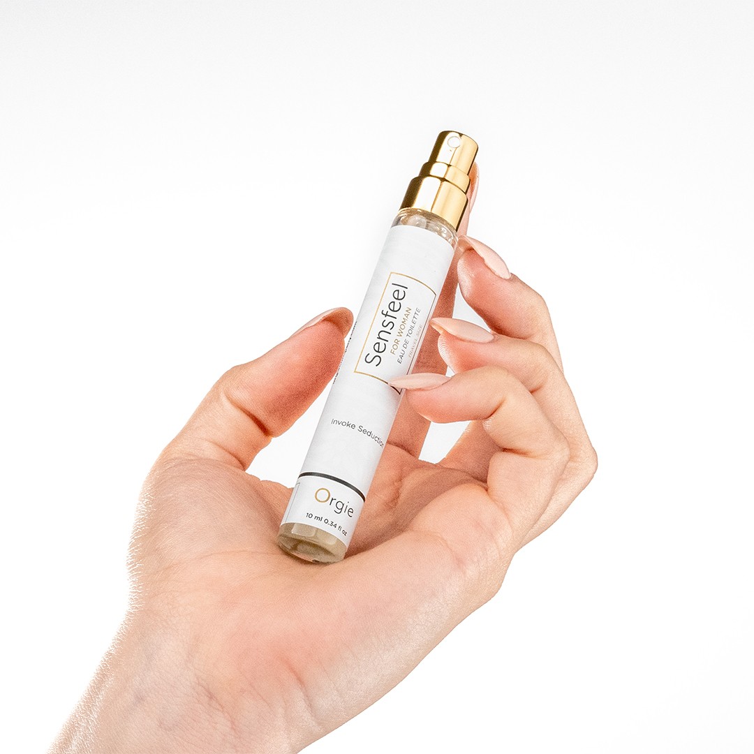 PERFUME COM FEROMONAS SENSFEEL FOR WOMAN 10ML ORGIE - Image 3
