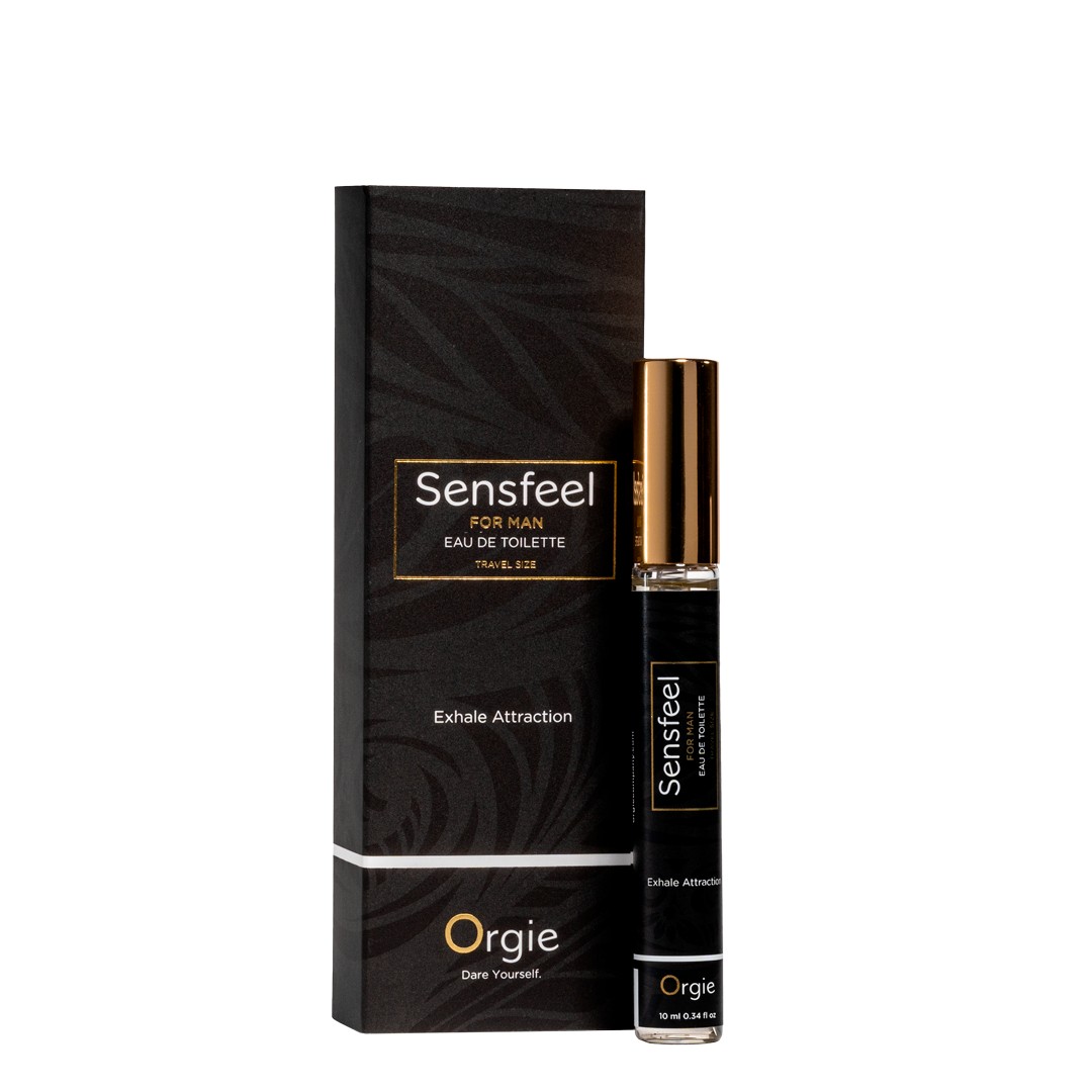 PERFUME SENSFEEL FOR MEN EAU DE TOILETTE 10ML ORGIE - Image 5