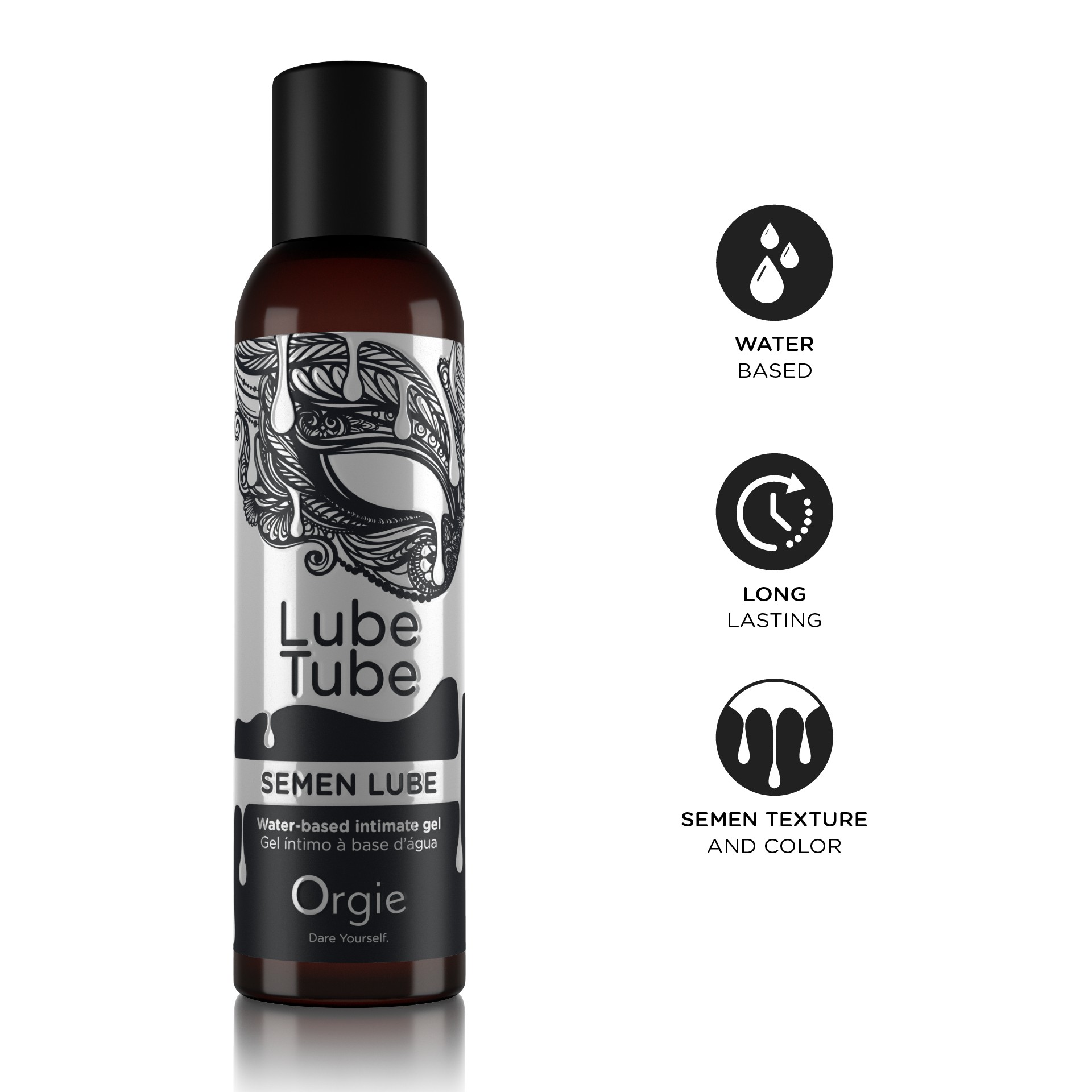 GEL LUBRIFICANTE COM BASE DE ÁGUA SEMEN LUBE 150ML ORGIE - Image 6