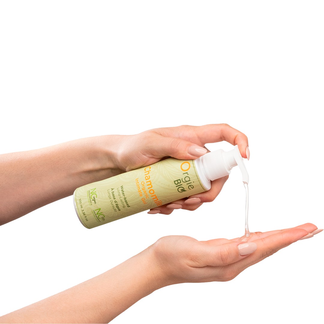 GEL LUBRIFICANTE À BASE DE ÁGUA BIO CHAMOMILE 100ML ORGIE - Image 4