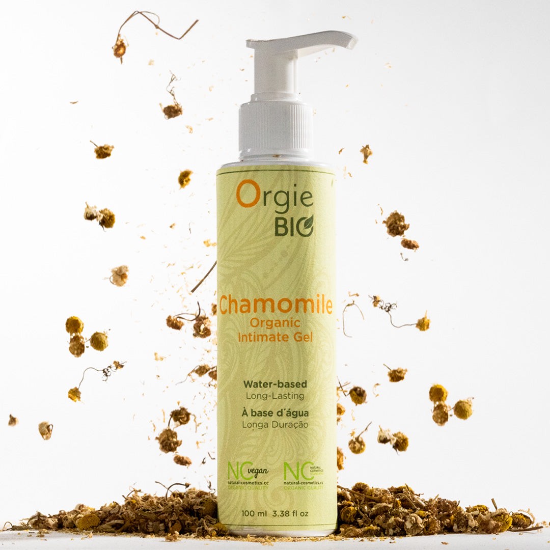 GEL LUBRIFICANTE À BASE DE ÁGUA BIO CHAMOMILE 100ML ORGIE - Image 5