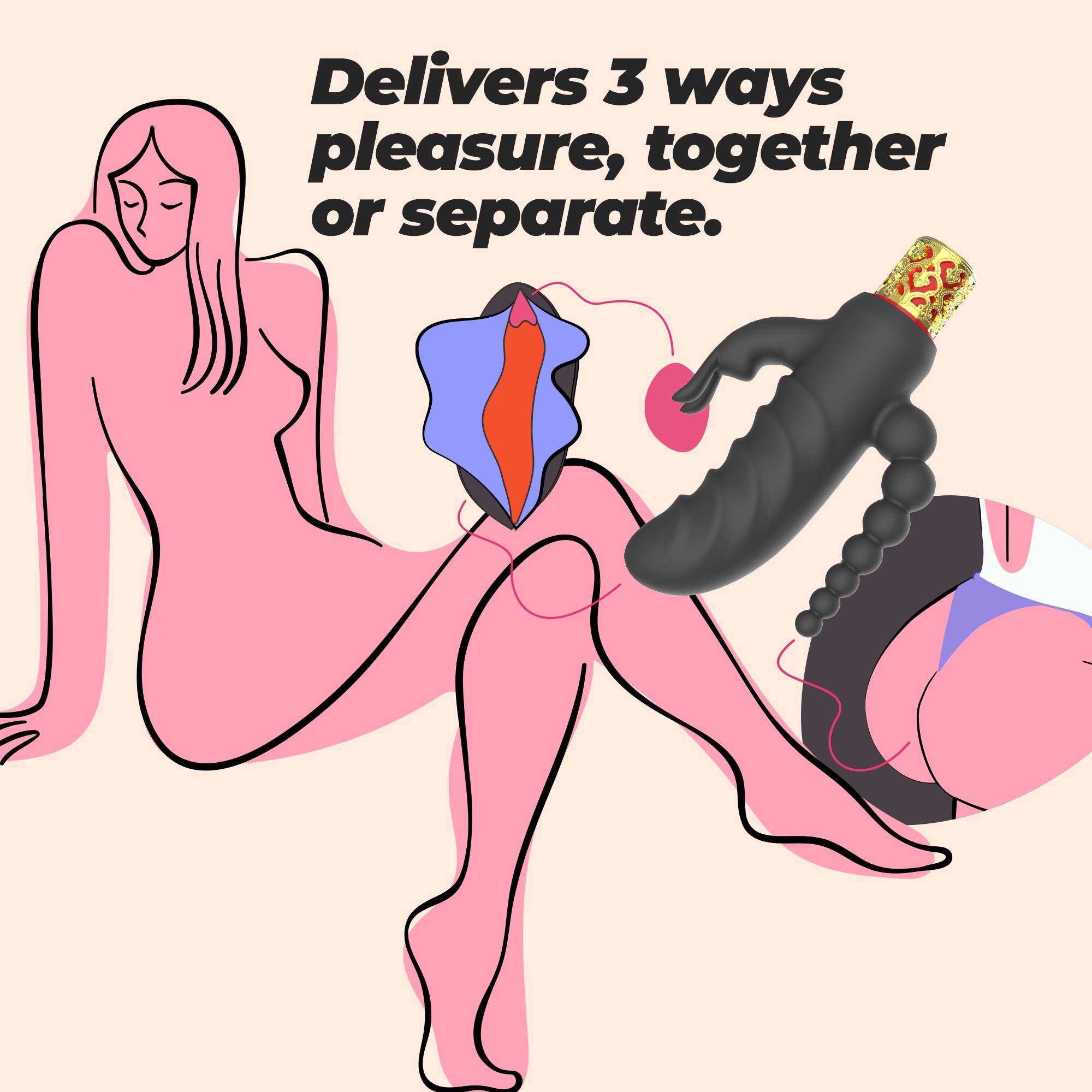 ROMANOV VIBRADOR CLÁSSICO COM MANGA DE SILICONE AMOVÍVEL CRUSHIOUS - Image 13