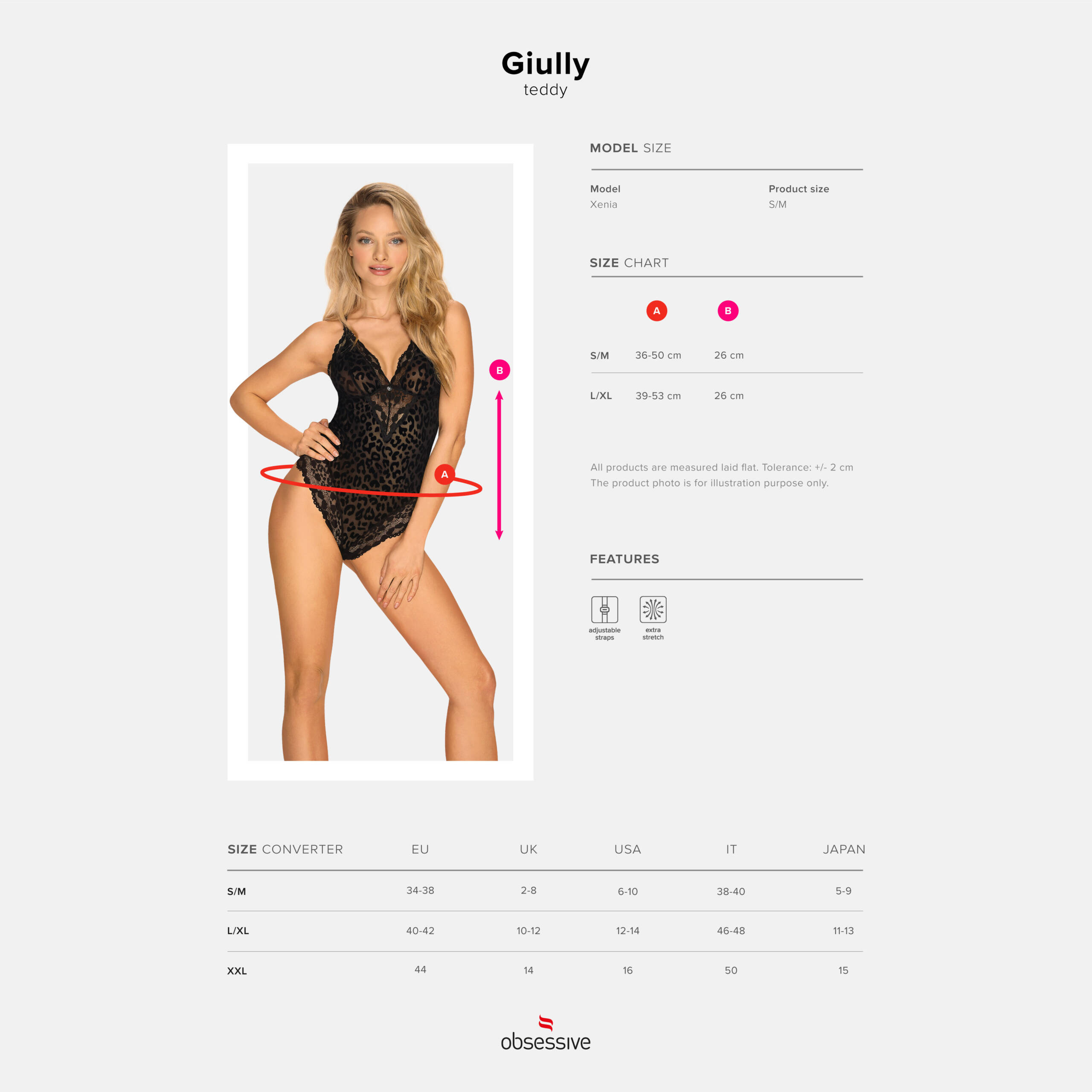 BODY GIULLY OBSESSIVE NEGRO - Image 5