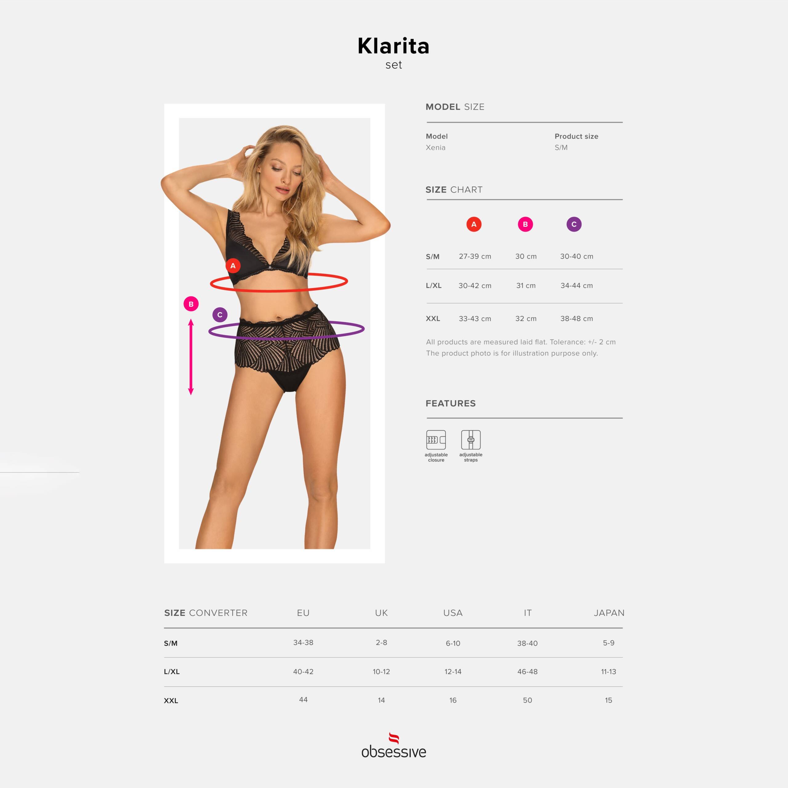 CONJUNTO KLARITA OBSESSIVE NEGRO - Image 5