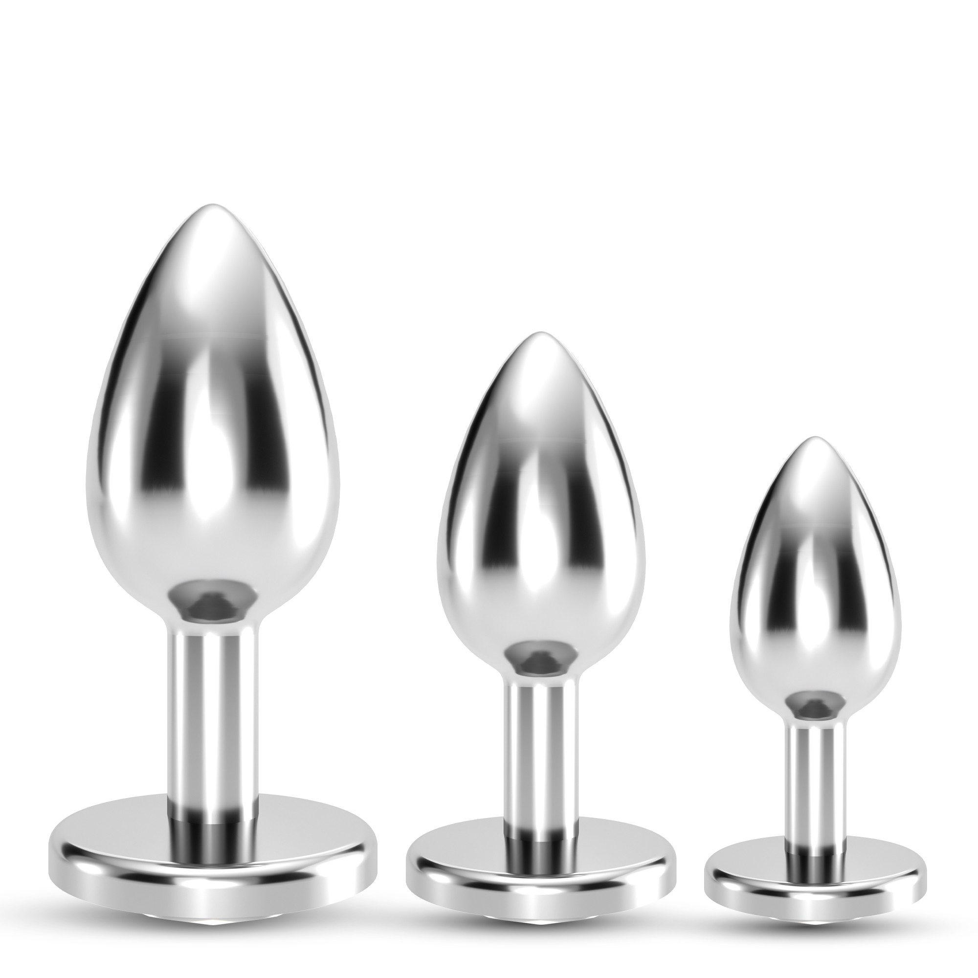 ANAL TRAIN TRIO BIJOU TRANSPARENTE CRUSHIOUS CON BOLSAS INDIVIDUALES GRATIS - Image 3