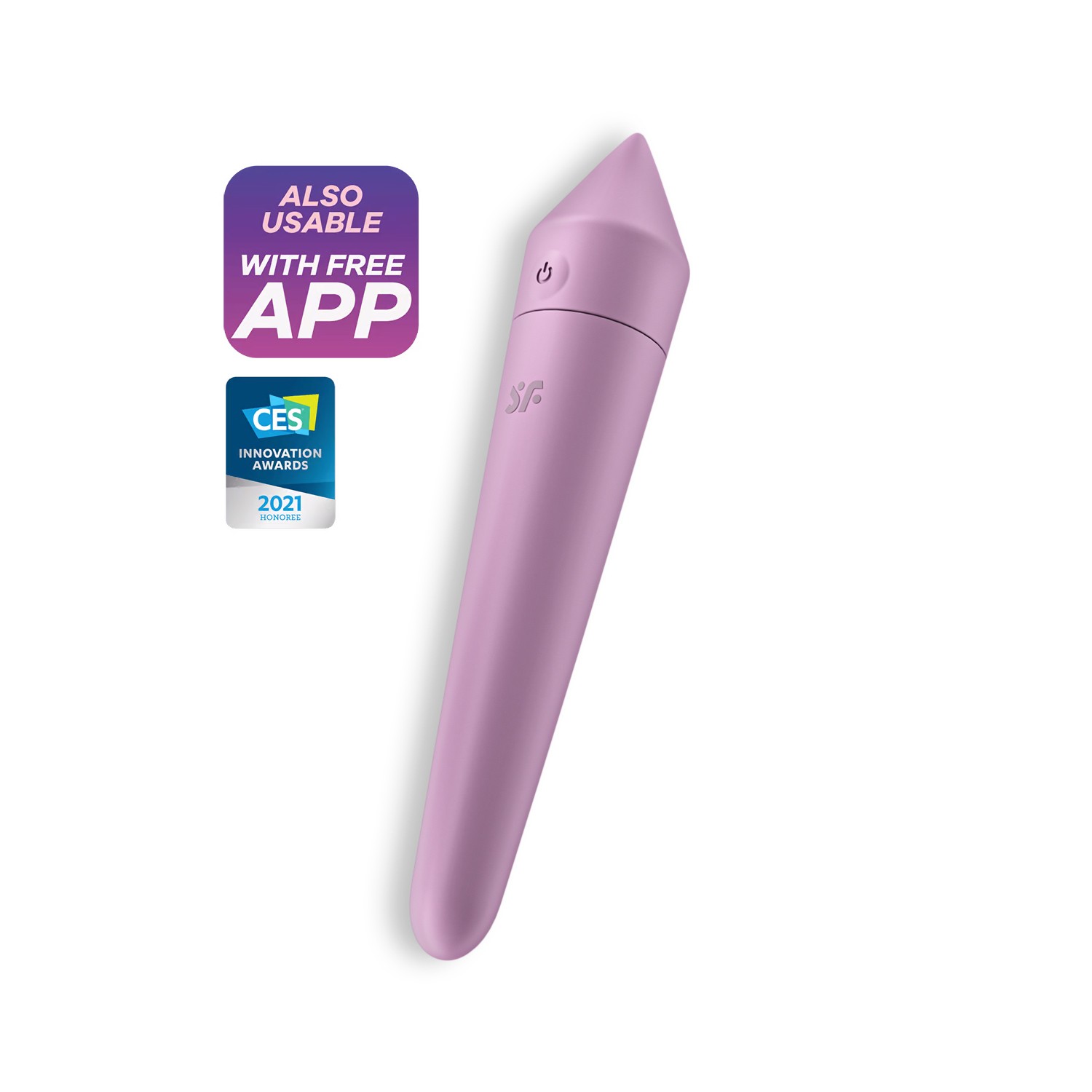 BALA VIBRADORA ULTRA POWER BULLET 8 CON APP SATISFYER LILA - Image 7