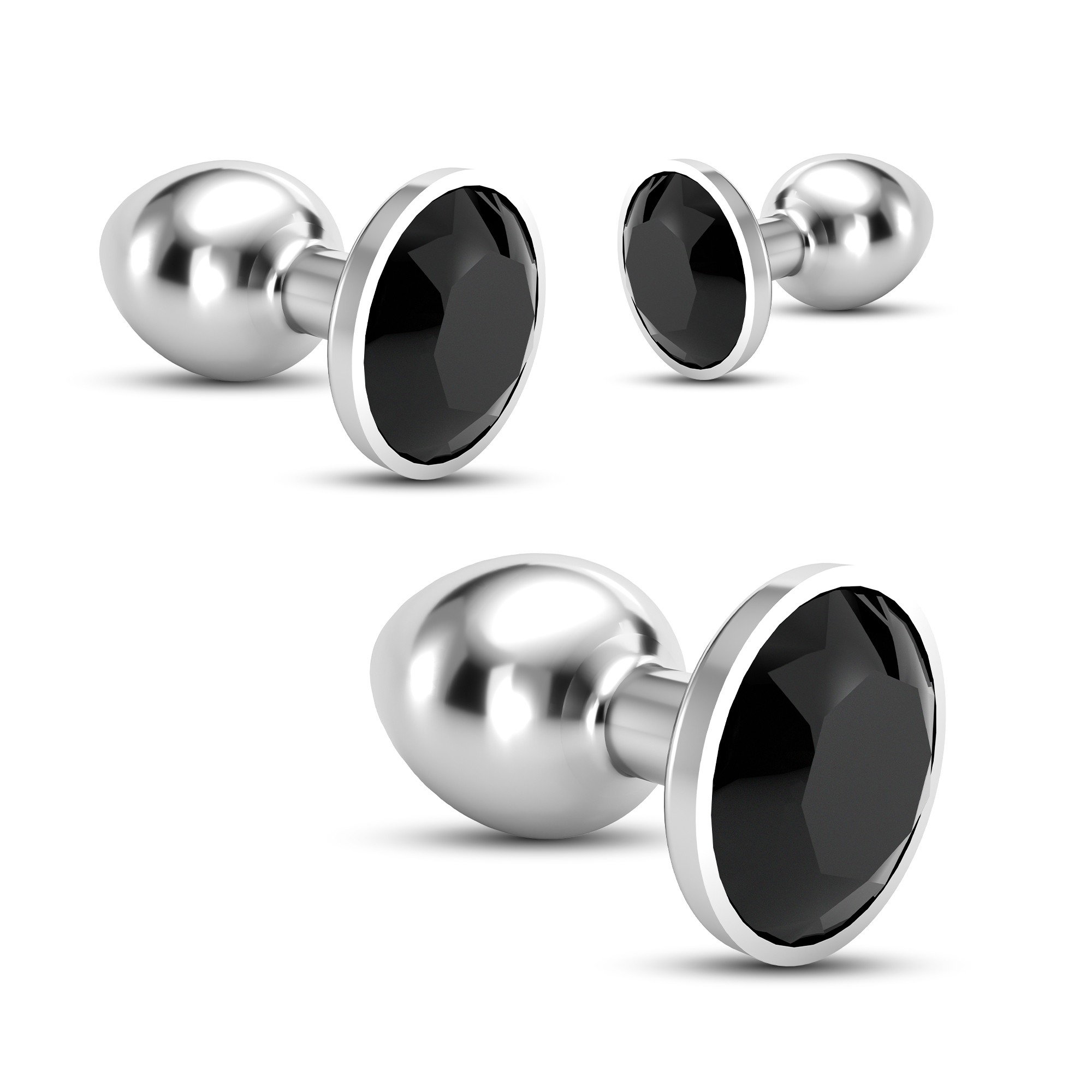 ANAL TRAIN TRIO BIJOU NEGRO CRUSHIOUS CON BOLSAS INDIVIDUALES GRATIS - Image 4