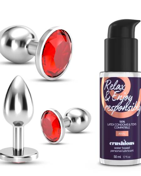 BIJOU ANAL WET TRAIN TRIO CRUSHIOUS ROJO