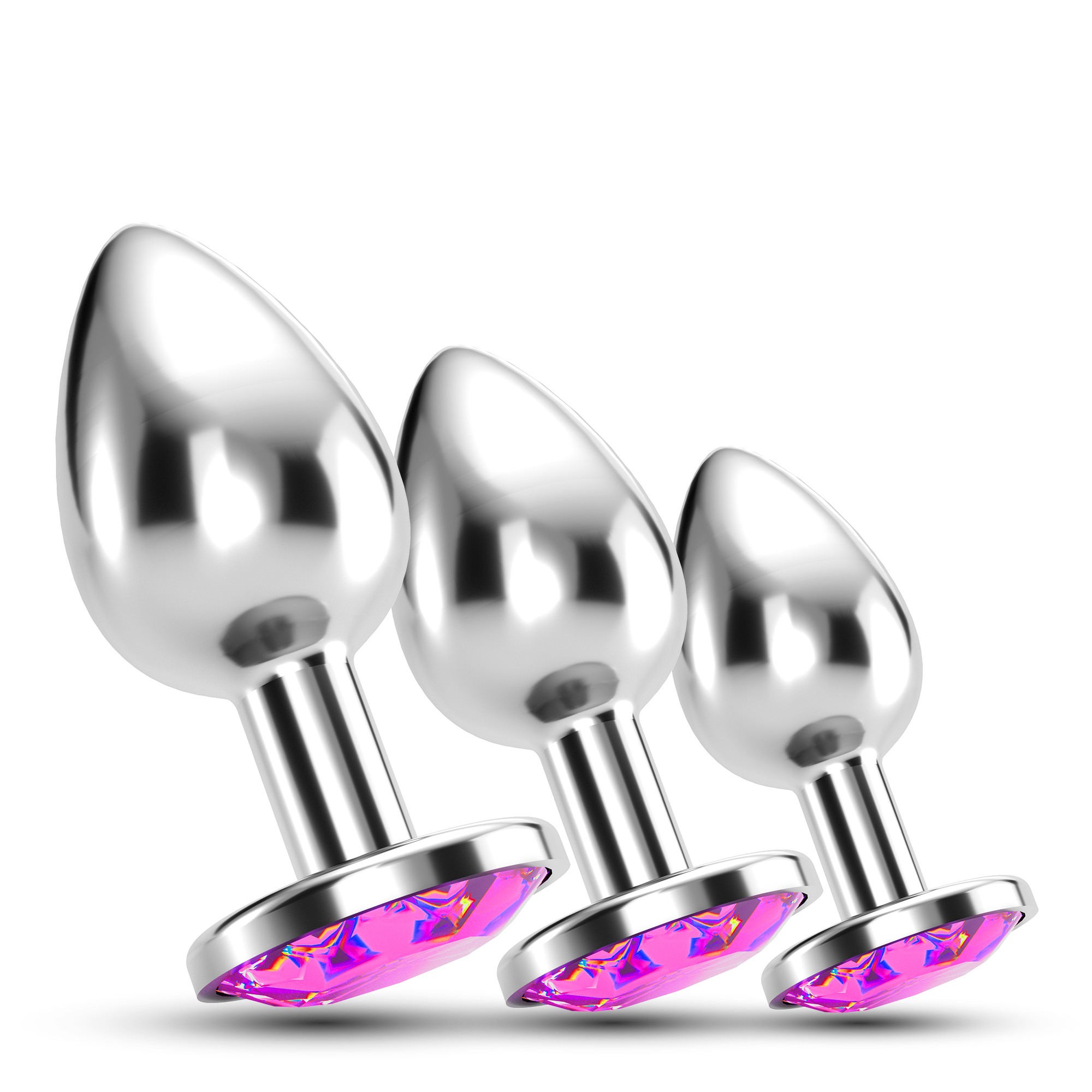 ANAL TRAIN TRIO BIJOU ROSA CRUSHIOUS CON BOLSAS INDIVIDUALES GRATIS - Image 4