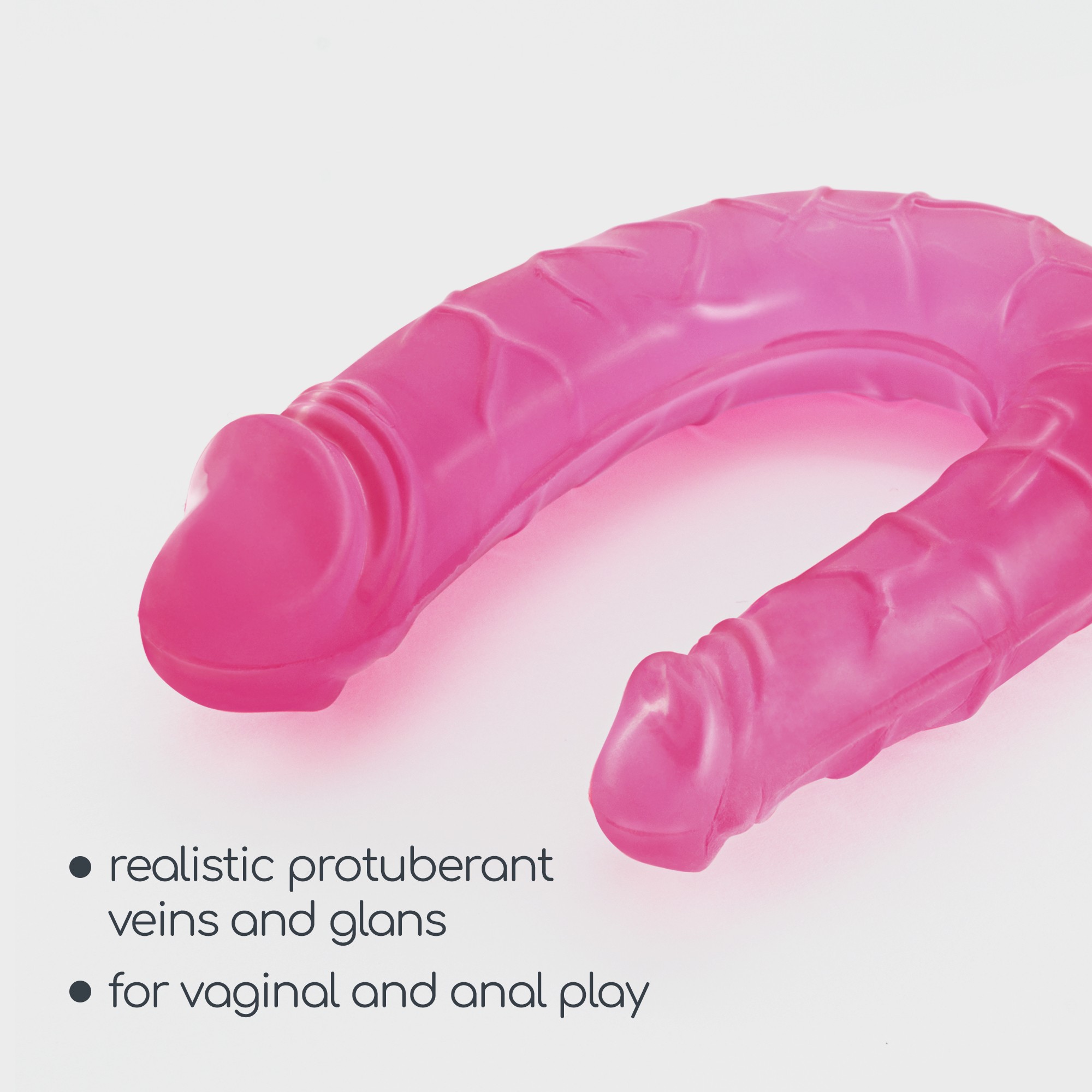 DEEP DIVER DILDO DOBLE CON LUBRICANTE ANAL 50ML CRUSHIOUS ROSA - Image 7