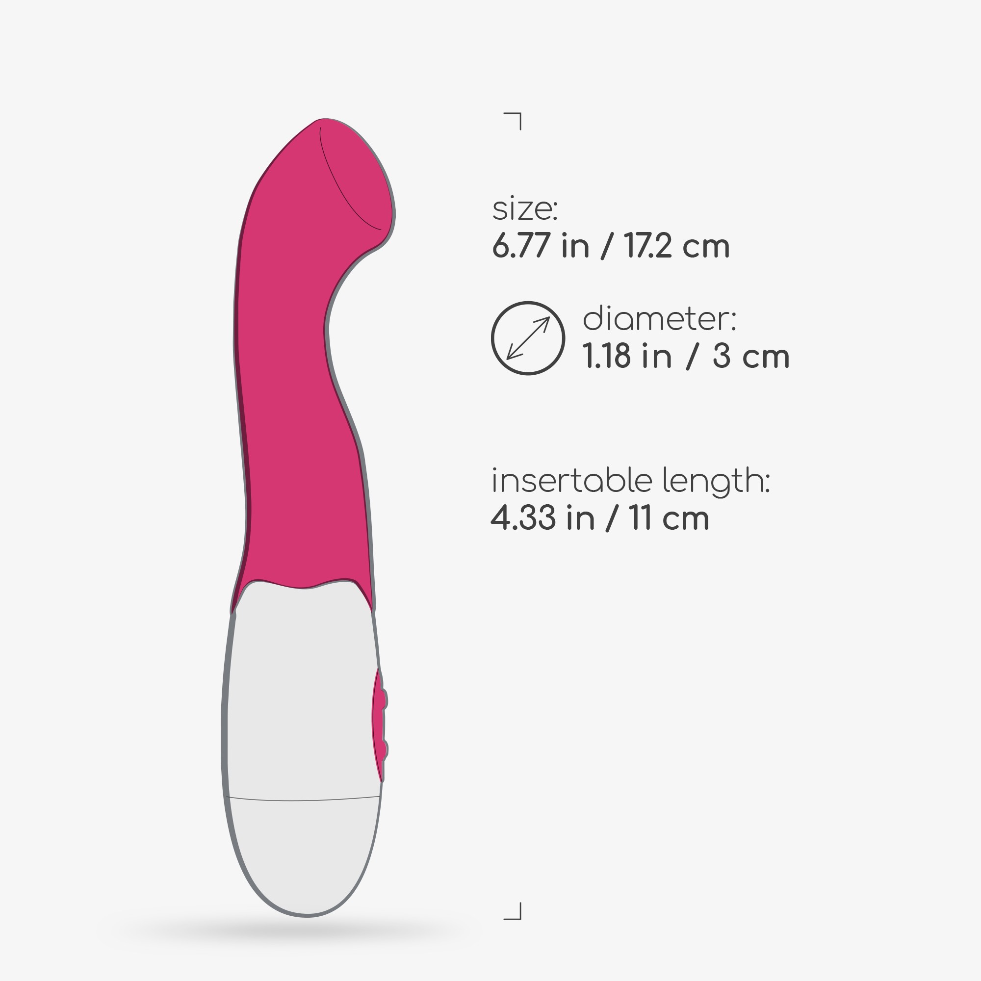 VIBRADOR TROLLIE COM LUBRICANTE DE BASE AGUA INCLUIDO CRUSHIOUS - Image 7