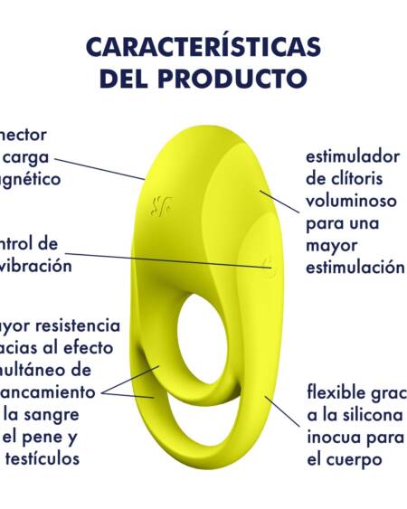 ANILLO VIBRADOR SPECTACULAR DUO SATISFYER