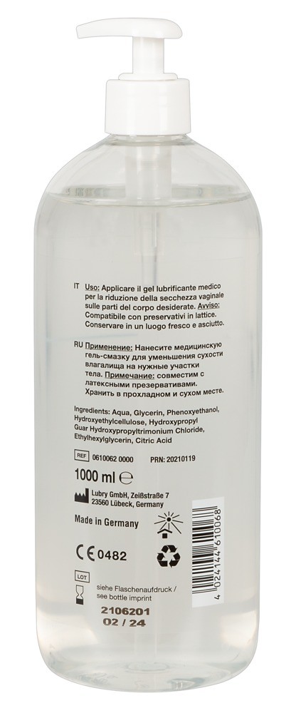 LUBRICANTE DE BASE ACUOSA JUST GLIDE 1000ML - Image 3