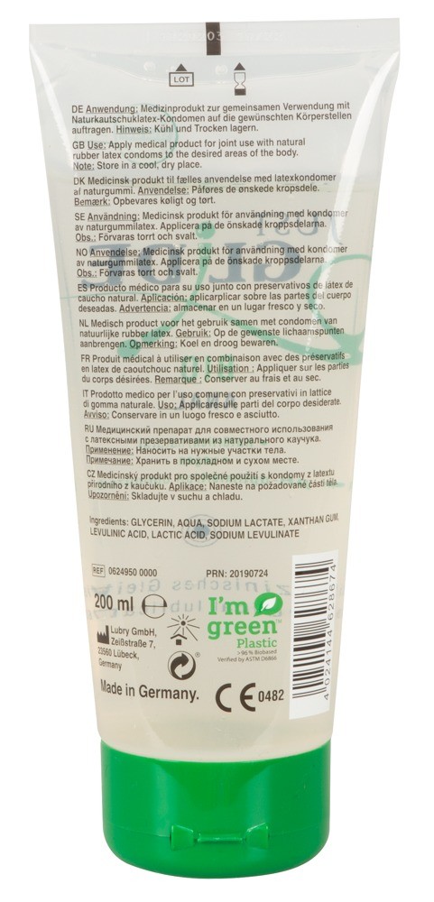LUBRICANTE JUST GLIDE BIO ANAL 200ML