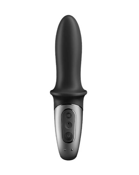 VIBRADOR HOT PASSION CON APP SATISFYER NEGRO