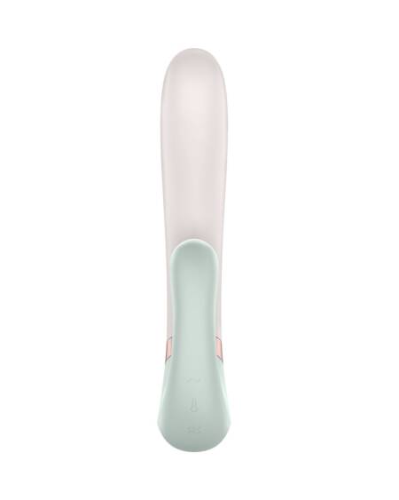 VIBRADOR HEAT WAVE CON APP SATISFYER VERDE