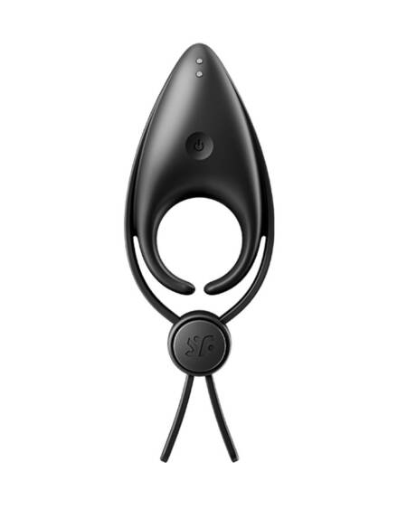 ANILLO VIBRATORIO SNIPER SATISFYER NEGRO