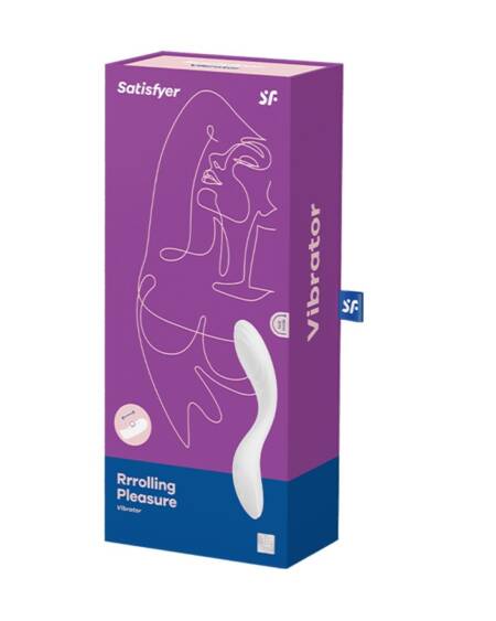 ESTIMULADOR DEL PUNTO-G RRROLLING PLEASURE SATISFYER BLANCO