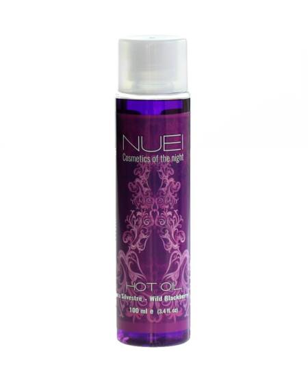ACEITE DE MASAJE CON EFECTO CALOR MORA SILVESTRE HOT OIL NUEI 100ML