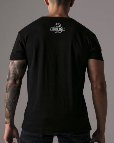 CAMISETA LKG LOCKER GEAR BLANCA