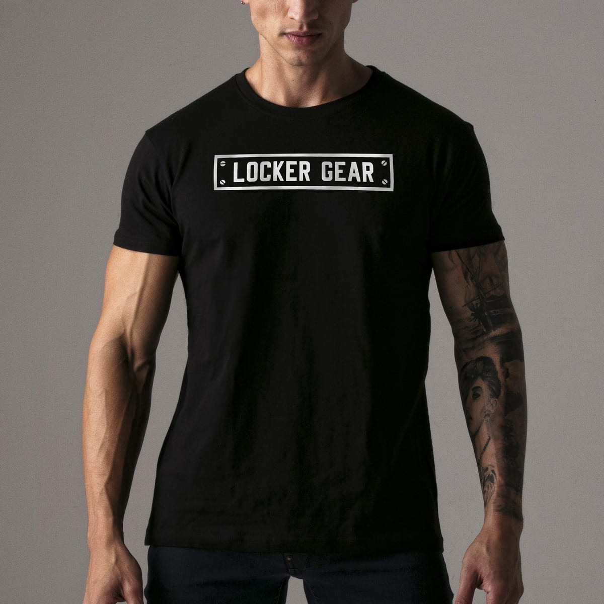 CAMISETA LKG LOCKER GEAR BLANCA - Image 4