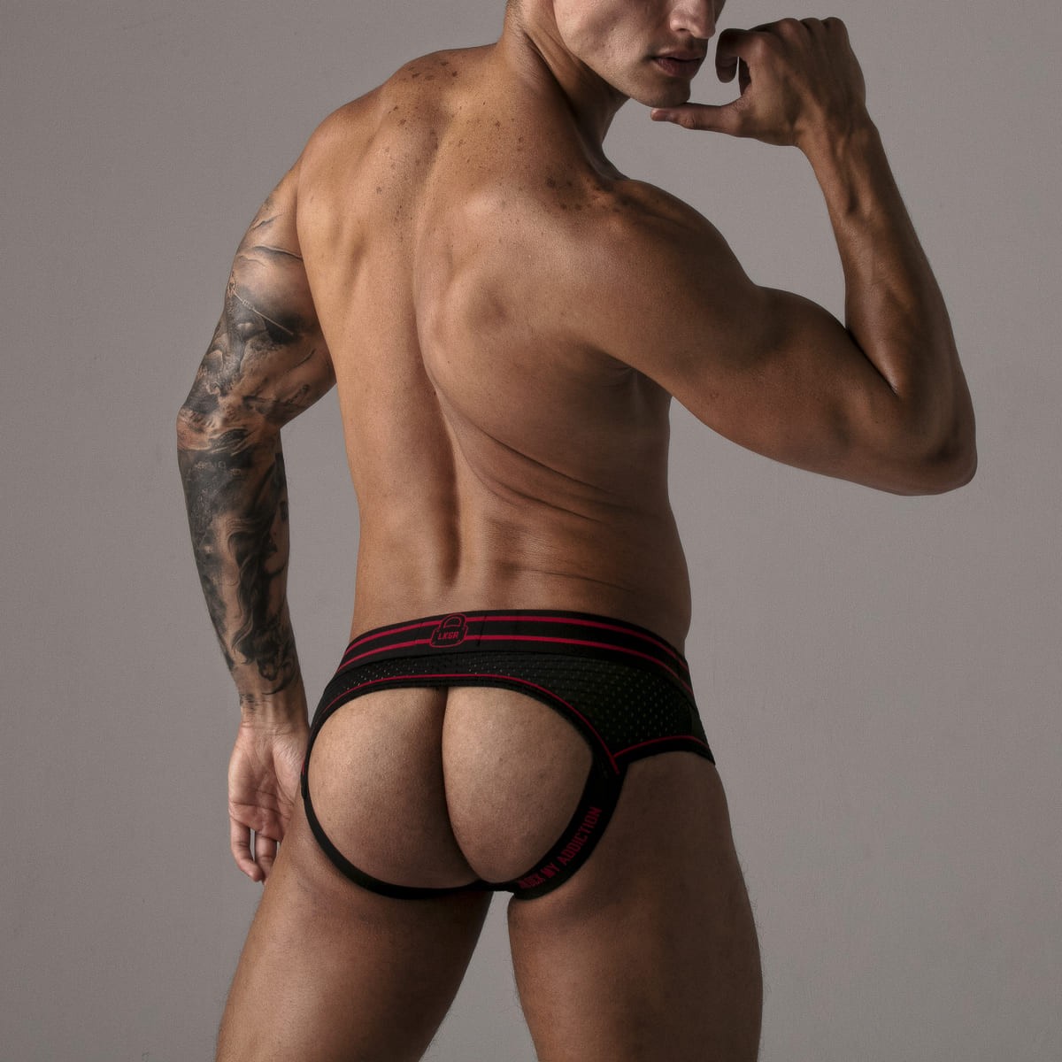 SLIP MASSIVE RUDE LOCKER GEAR ROJO - Image 6