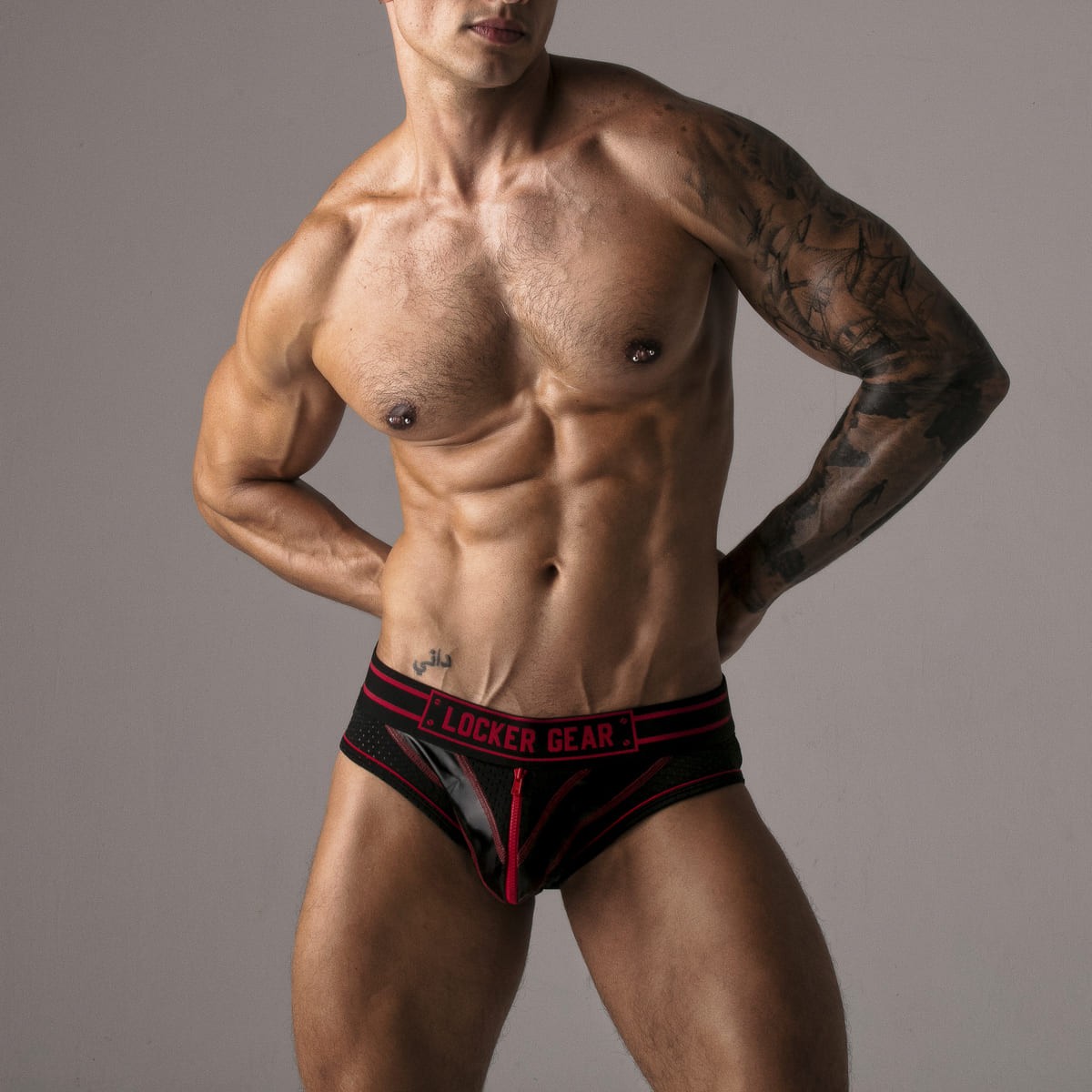 SLIP MASSIVE RUDE LOCKER GEAR ROJO - Image 8
