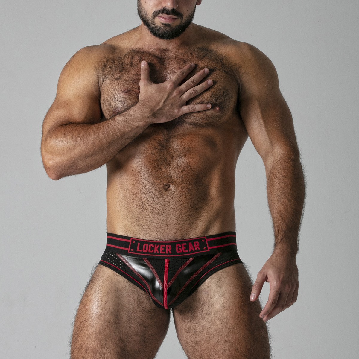 SLIP MASSIVE RUDE LOCKER GEAR ROJO - Image 11