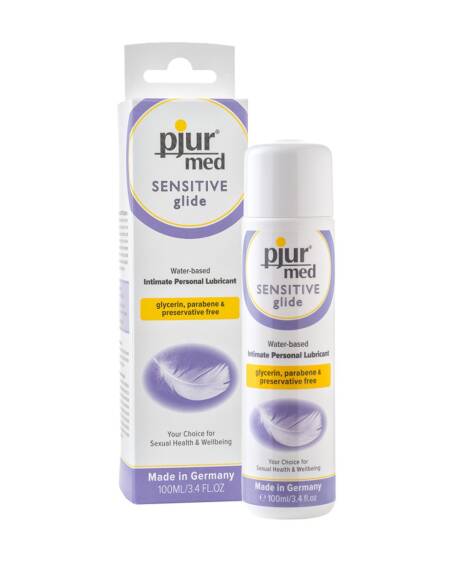 LUBRICANTE PJUR MED SENSITIVE GLIDE 100ML