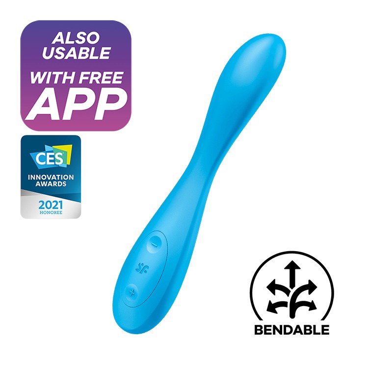 VIBRADOR G-SPOT FLEX 4 CON APP SATISFYER - Image 8