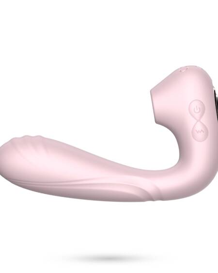 ESTIMULADOR CON MANDO INALÁMBRICO POOKIE + CRUSHIOUS ROSA