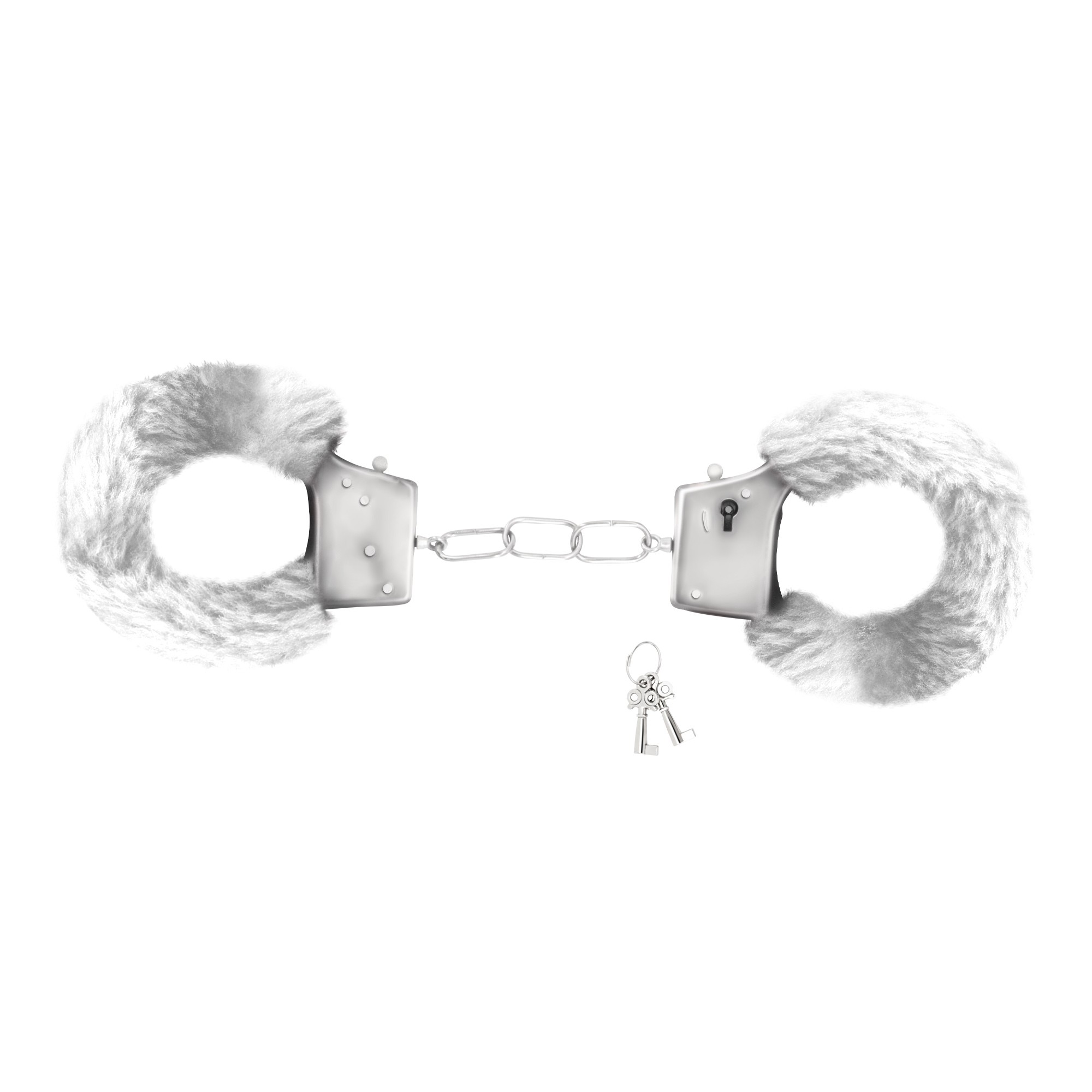 ESPOSAS DE FELPA LOVE CUFFS CRUSHIOUS BLANCAS - Image 2