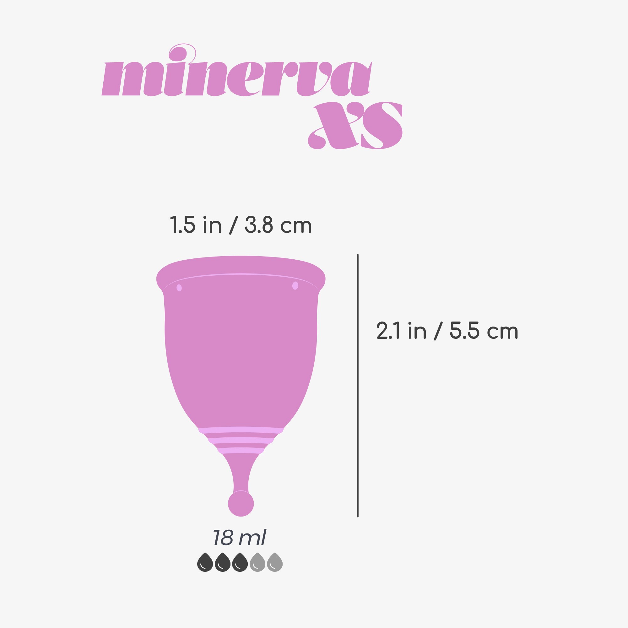 COPA MENSTRUAL MINERVA XS CON BOLSA CRUSHIOUS - Image 8