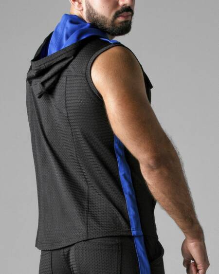 CHALECO LOOK AT HARDER HOODY AZUL LOCKER GEAR
