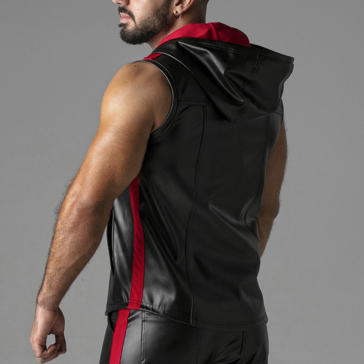 CHALECO MASSIVE RUDE HOODY ROJO LOCKER GEAR - Image 3