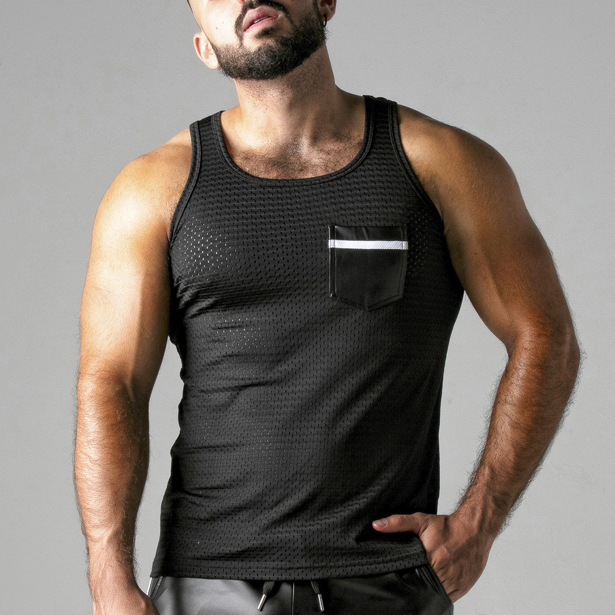 CAMISETA LOOK AT HARDER BLANCA LOCKER GEAR - Image 5
