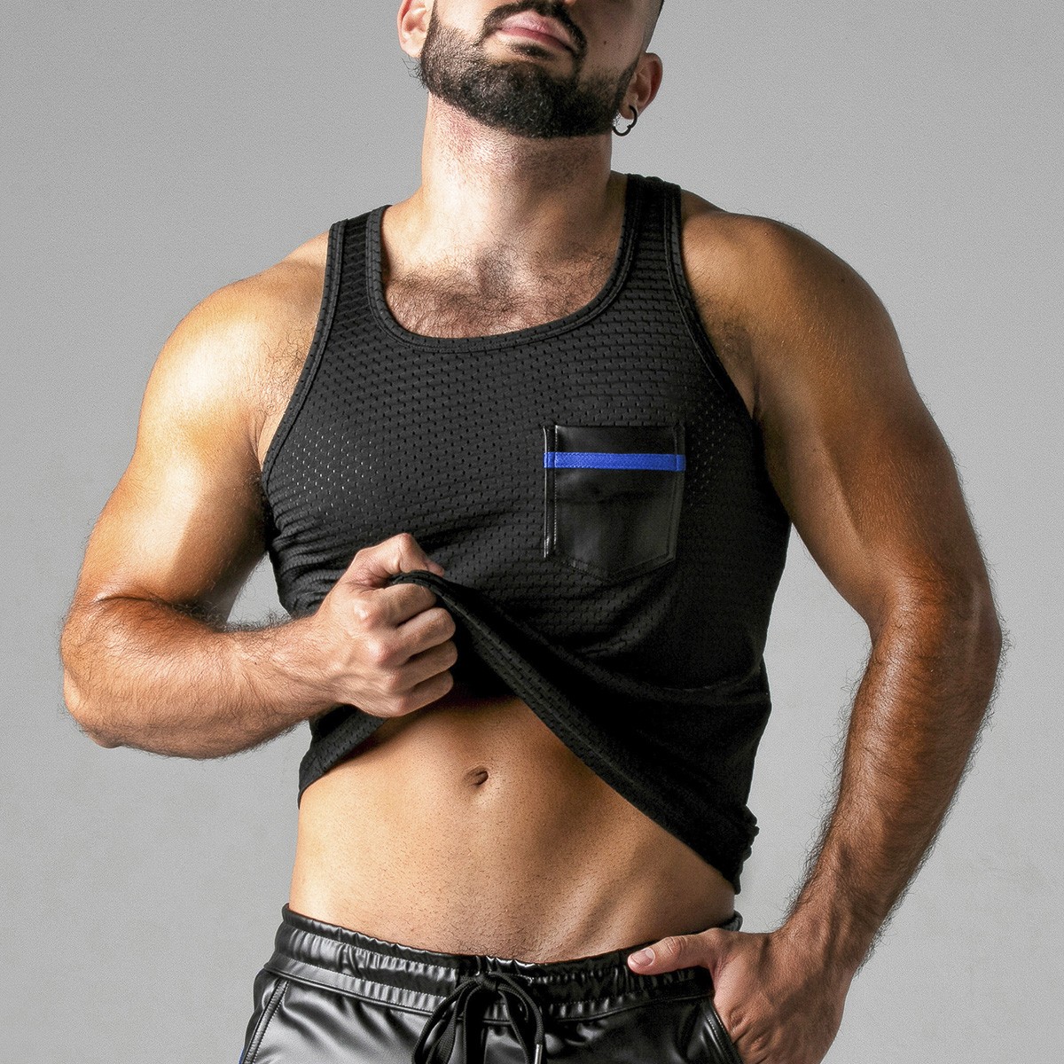 CAMISETA LOOK AT HARDER AZUL LOCKER GEAR - Image 3