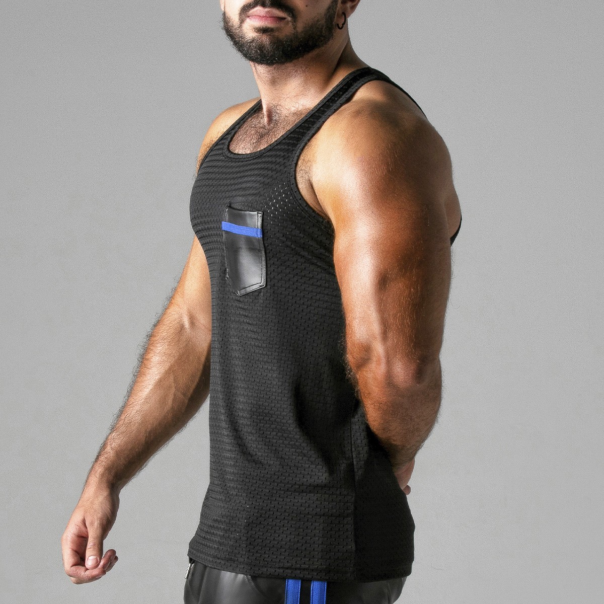 CAMISETA LOOK AT HARDER AZUL LOCKER GEAR - Image 4