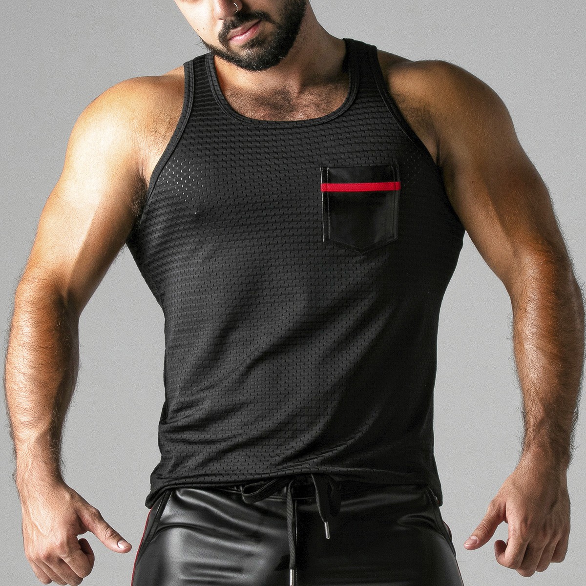 CAMISETA LOOK AT HARDER ROJO LOCKER GEAR - Image 3