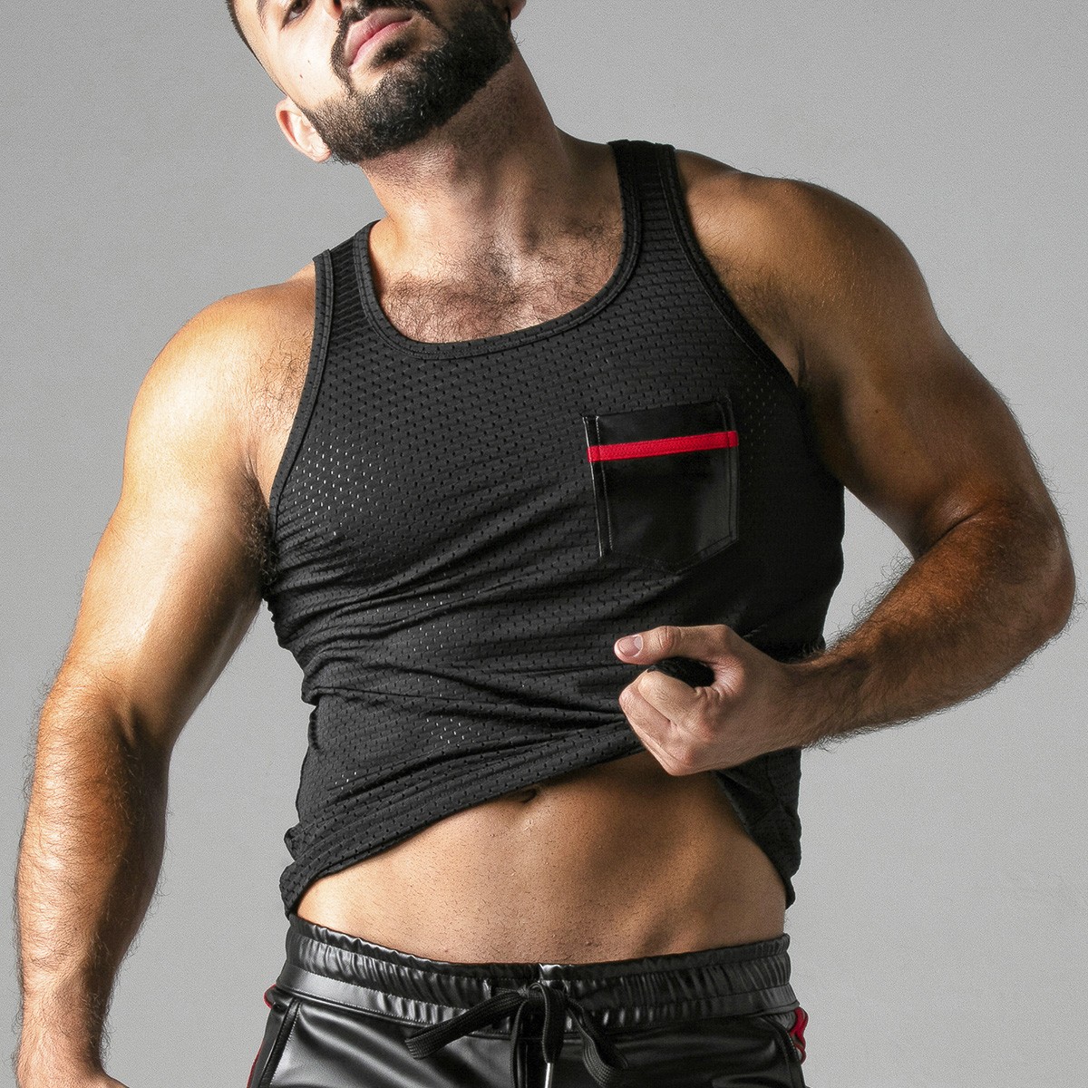 CAMISETA LOOK AT HARDER ROJO LOCKER GEAR - Image 5