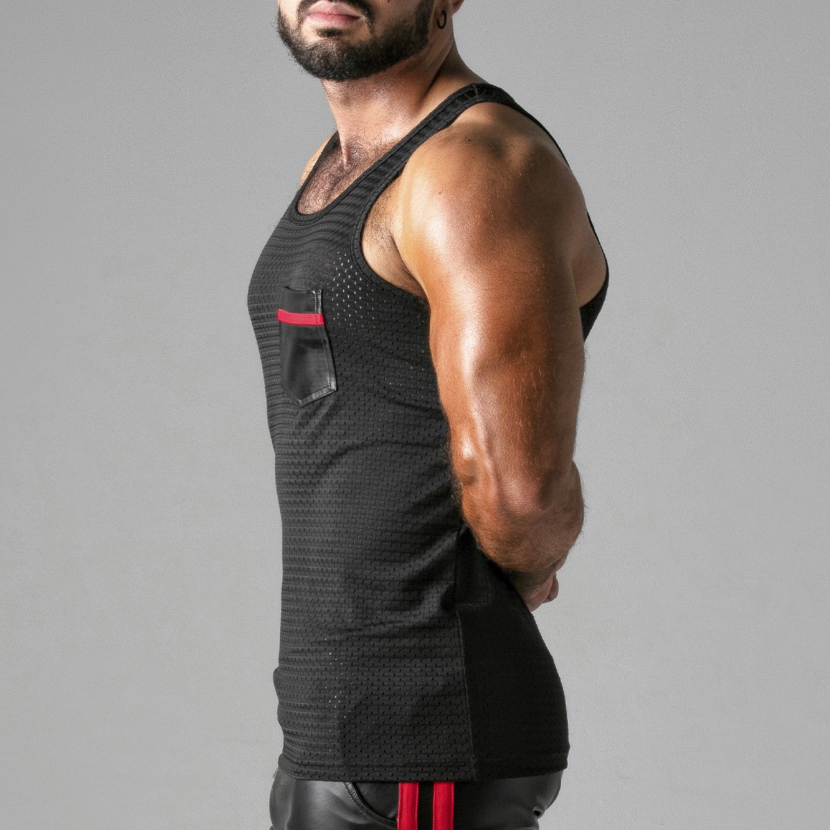 CAMISETA LOOK AT HARDER ROJO LOCKER GEAR - Image 4