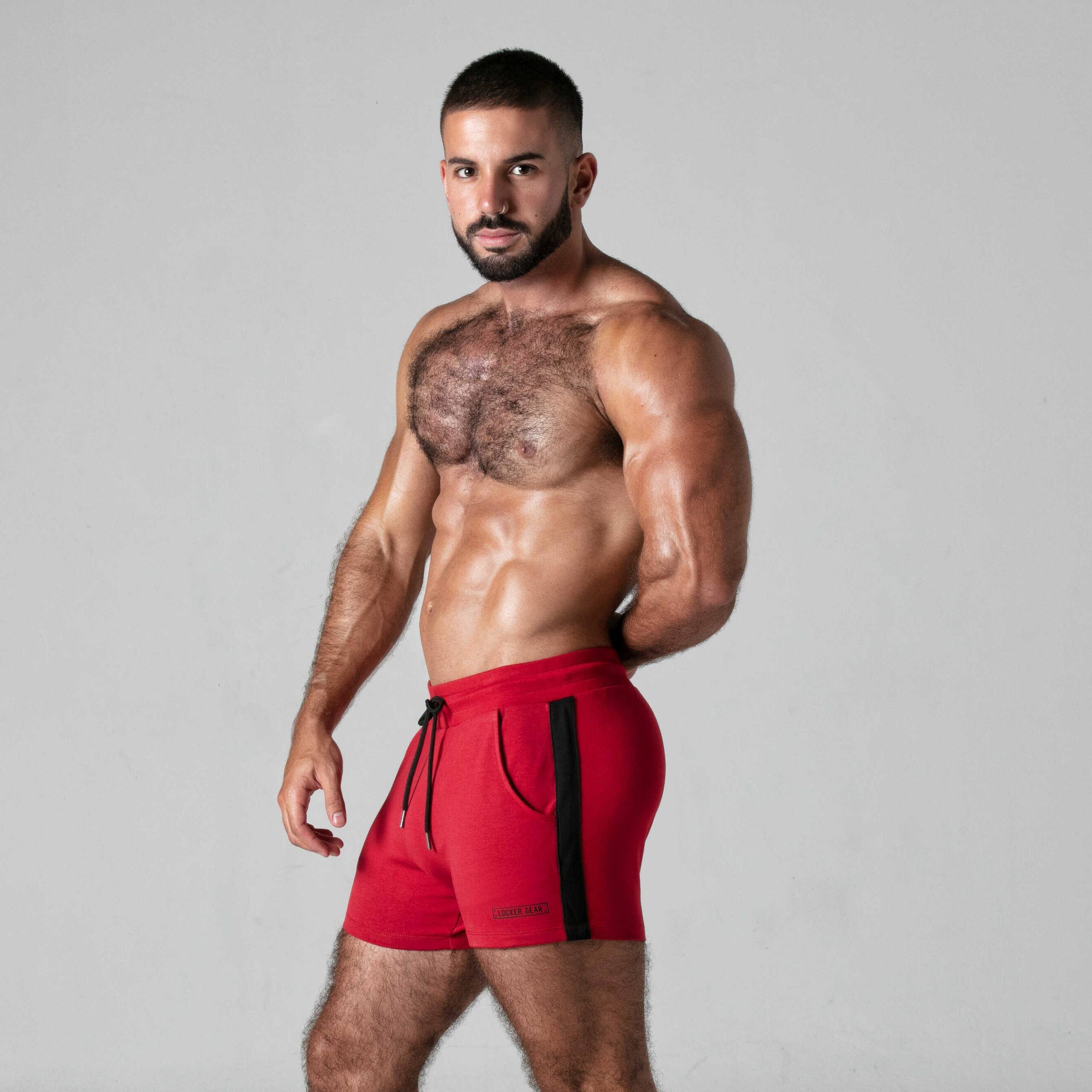 MINI PANTALÓN CORTO TOUCH IT ROJO LOCKER GEAR - Image 3