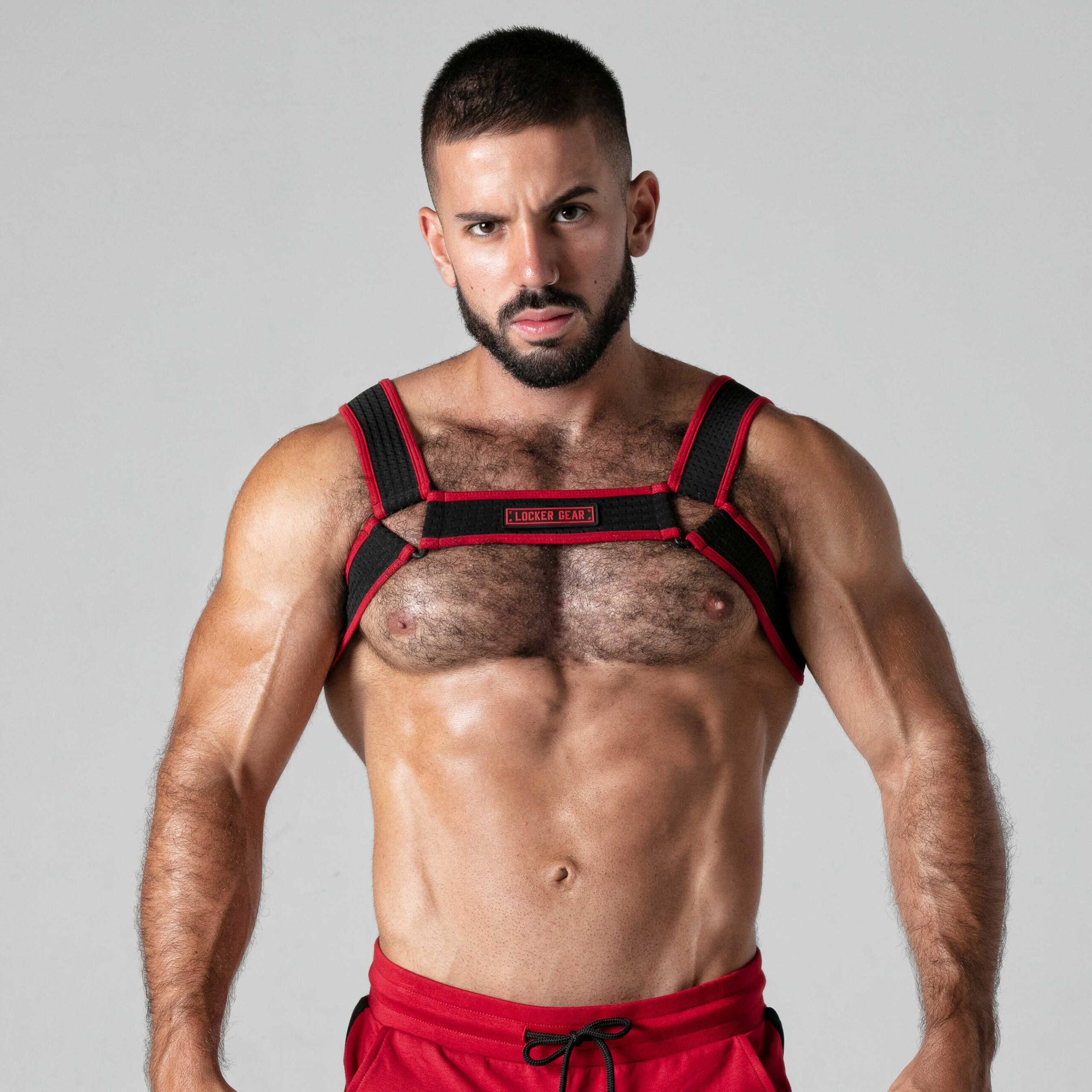 ARNÉS CORPORAL LOOK AT LOCKER GEAR ROJO - Image 4