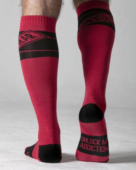 CALCETINES LOCKER GEAR ROJOS