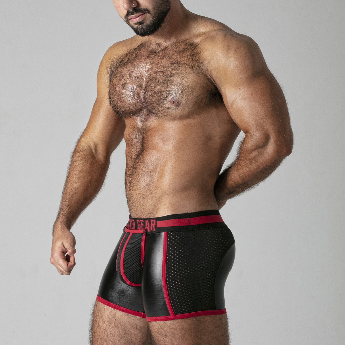 PANTALÓN CORTO FULL ACCESS LOCKER GEAR ROJO - Image 8