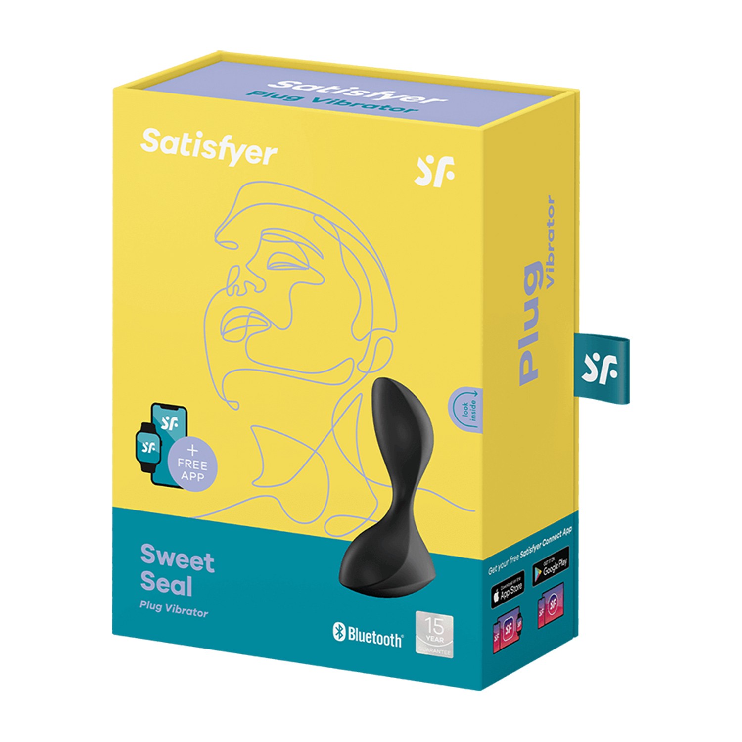 PLUG ANAL SWEET SEAL NEGRO SATISFYER - Image 4