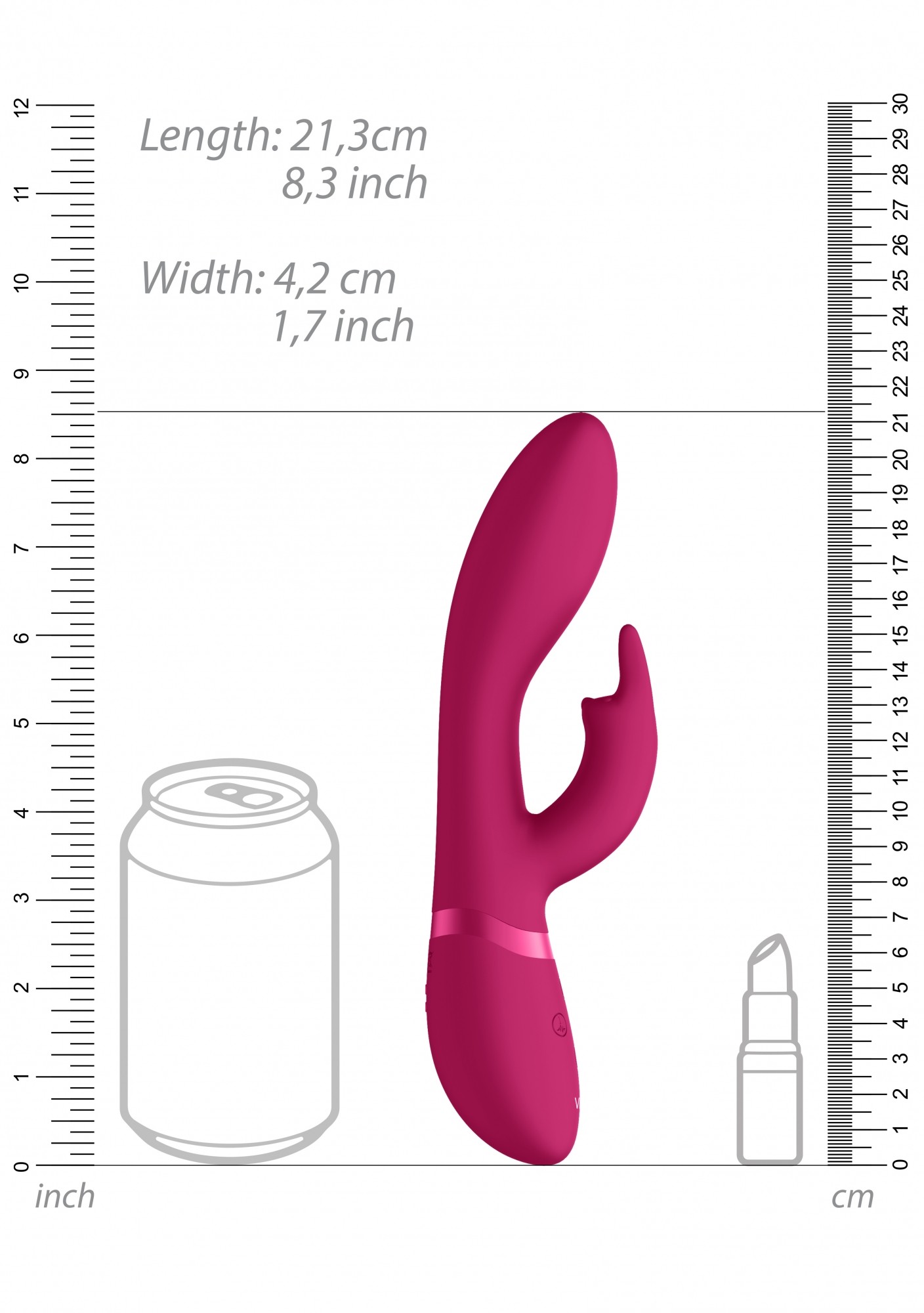 TESTER VIBRADOR ZOSIA ROSA VIVE
