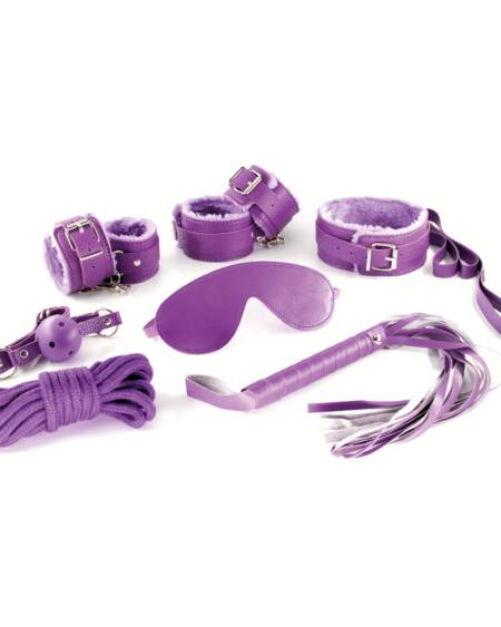 KIT BDSM DUNGEONS & MAIDENS MORADO CRUSHIOUS