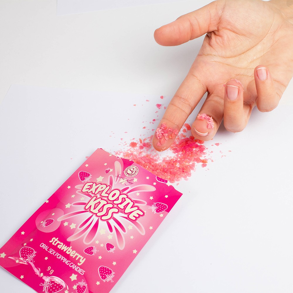CARAMELOS EXPLOSIVOS EXPLOSIVE KISS FRESA SECRET PLAY - Image 5